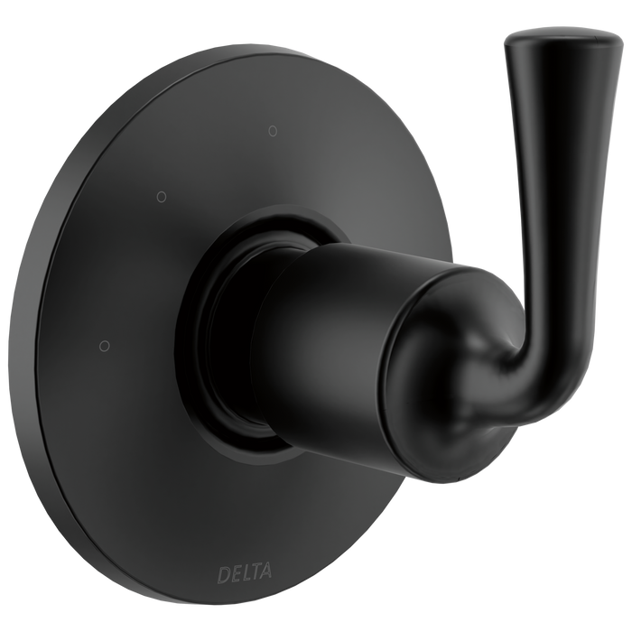 Delta Kayra T11833 3-Setting 2-Port Diverter Trim - Matte Black