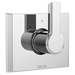 Delta Pivotal: 3-Setting 2-Port Diverter Trim