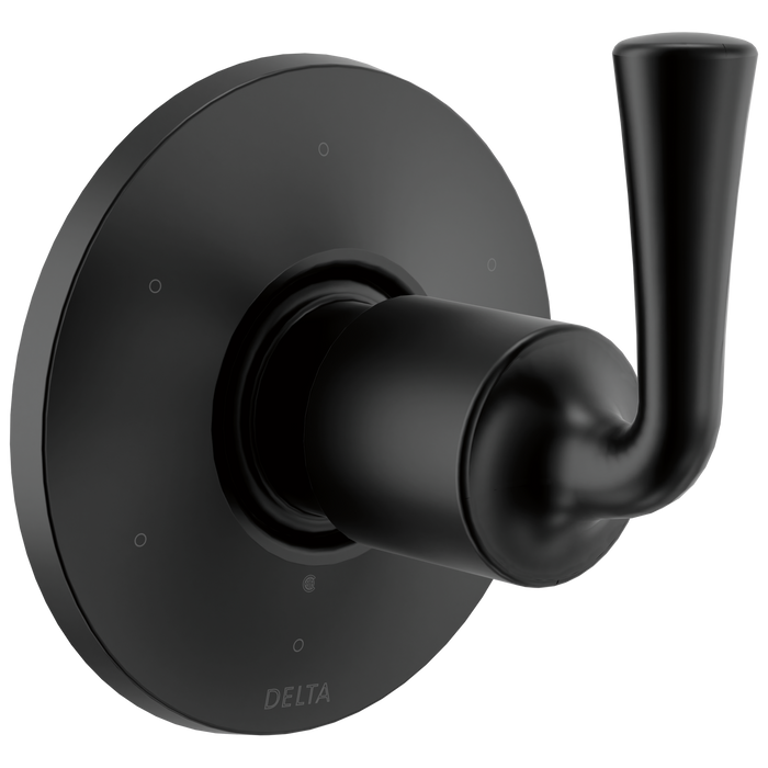 Delta Kayra T11933 6-Setting 3-Port Diverter Trim - Matte Black