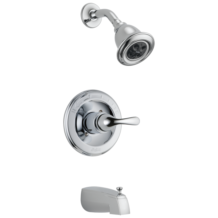 Delta T13420-SOS-H2OT Classic 5-1/2" Monitor 13 Series H2okinetic Tub and Shower Trim in Chrome