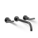 KOHLER Purist Wall-mount bathroom sink faucet trim with Lever handles, 1.2 gpm