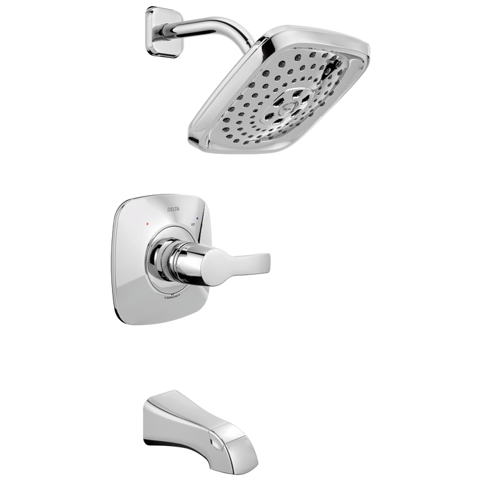 Delta T14452 Tesla Monitor 14 Series H2okinetic Tub and Shower Trim