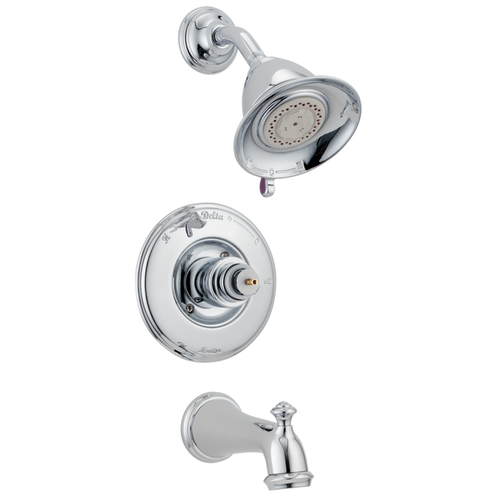 Delta T14455-LHP Victorian Monitor 14 Series Tub and Shower Trim - Less Handle