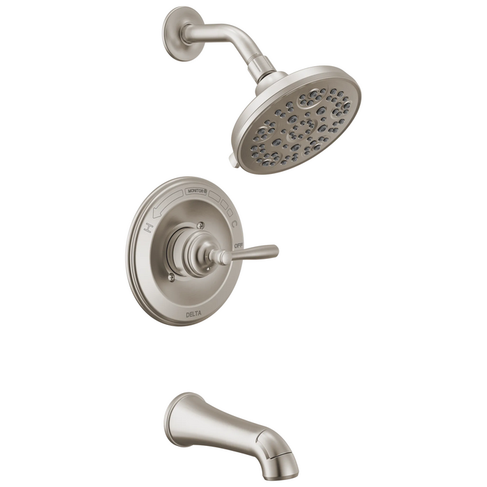 Delta Roe T144985 Monitor 14 Series Tub and Shower - Stainless