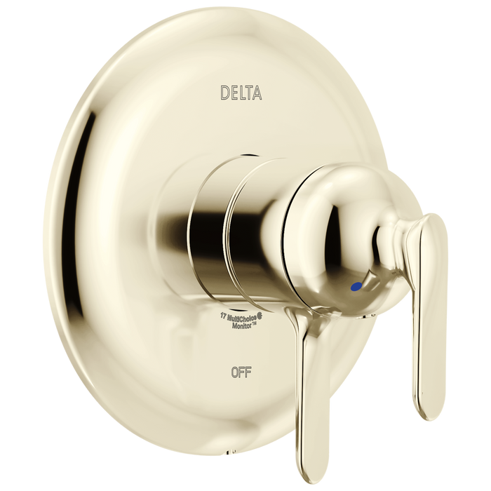 Delta Bonacci T17045 17 Series Valve Only Trim - Lumicoat Polished Nickel