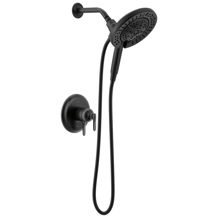 Delta Bonacci T17245 17 Series Shower Trim with In2ition Shower Head - Matte Black