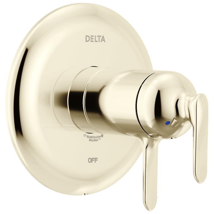 Delta Bonacci T17T045 17T Series Valve Only Trim - Lumicoat Polished Nickel