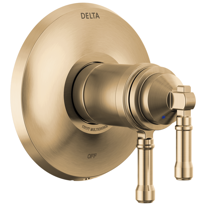 Delta Broderick T17T084 17T Series Valve Only Tim - Lumicoat Champagne Bronze