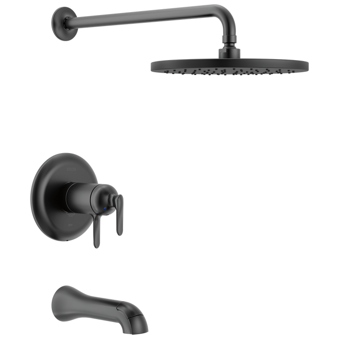 Delta Bonacci T17T445 17T Series Tub Shower Trim - Matte Black