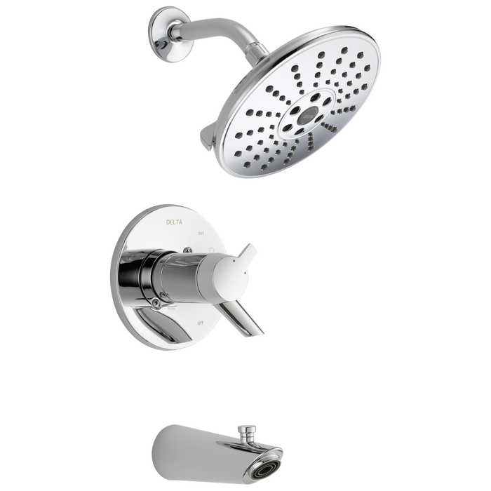 Delta T17T461-H2O Compel Tempassure 17T Series H2okinetic Tub and Shower Trim