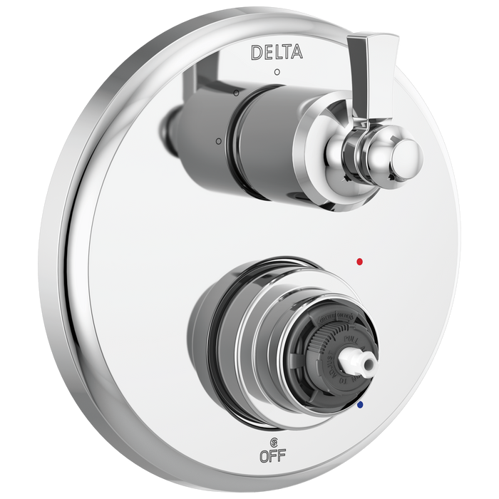 Delta Delta Dorval™: Traditional 2-Handle Monitor 14 Series Valve Trim with 3 Setting Diverter