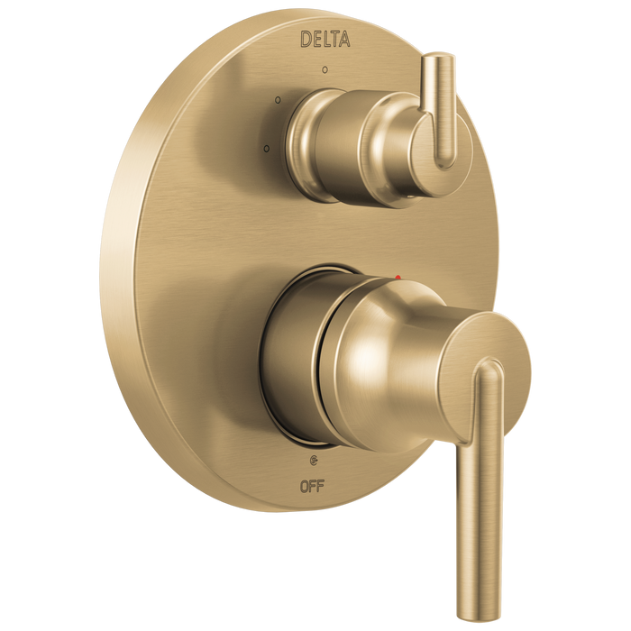 Contemporary Monitor 14 Series Valve Trim with 3-Setting Integrated Diverter