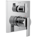 Angular Modern Monitor 14 Series Valve Trim with 3-Setting Integrated Diverter
