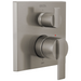 Angular Modern Monitor 14 Series Valve Trim with 3-Setting Integrated Diverter