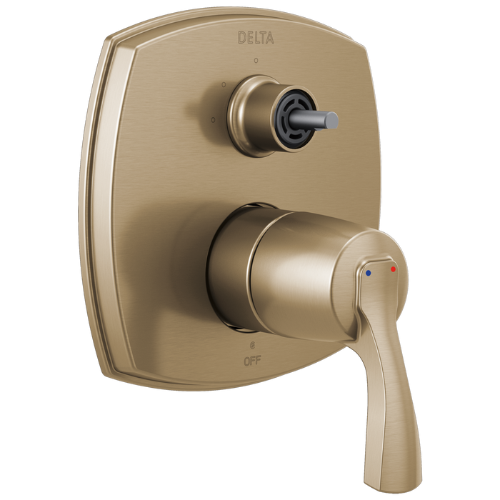 Delta T24876-LHP Stryke 14 Series Integrated Diverter Trim with Three Function Diverter Less Diverter Handle