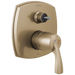 Delta T24876-LHP Stryke 14 Series Integrated Diverter Trim with Three Function Diverter Less Diverter Handle