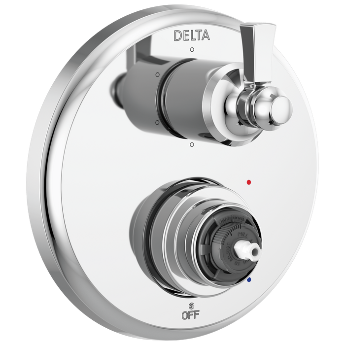 Delta Delta Dorval™: Traditional 2-Handle Monitor 14 Series Valve Trim with 6 Setting Diverter
