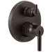 Delta T24959 Trinsic Contemporary Two Handle Monitor 14 Series Valve Trim with 6-Setting Integrated Diverter