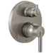 Delta T24959 Trinsic Contemporary Two Handle Monitor 14 Series Valve Trim with 6-Setting Integrated Diverter
