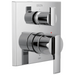 Angular Modern Monitor 14 Series Valve Trim with 6-Setting Integrated Diverter