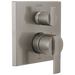 Angular Modern Monitor 14 Series Valve Trim with 6-Setting Integrated Diverter