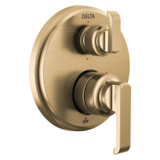 Delta Tetra: 14 Series Integrated Diverter Trim with 6-Setting