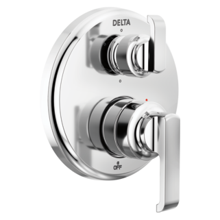 Delta Tetra: 14 Series Integrated Diverter Trim with 6-Setting