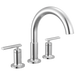 Delta Altado T2742 Roman Tub Trim - Chrome