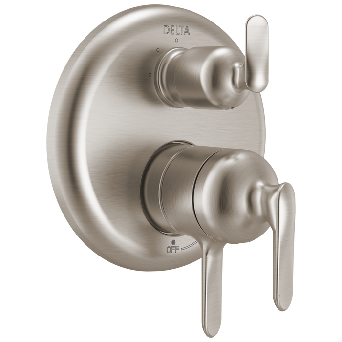 Delta Bonacci T27845 17 Series 3-Setting Integrated Diverter Trim - Lumicoat Stainless