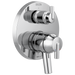 Delta T27859 Trinsic Contemporary Two Handle Monitor 17 Series Valve Trim with 3-Setting Integrated Diverter