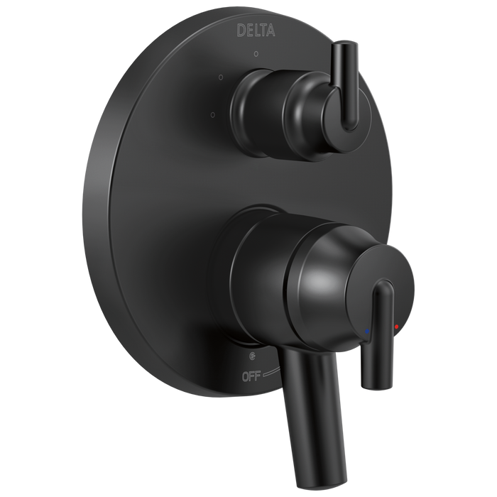 Contemporary Monitor 17 Series Valve Trim with 3-Setting Integrated Diverter