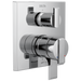 Angular Modern Monitor 17 Series Valve Trim with 3-Setting Integrated Diverter