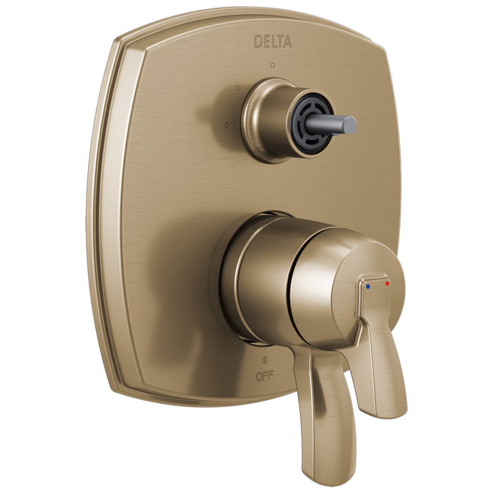 Delta T27876-LHP Stryke 17 Series Integrated Diverter Trim with Three Function Diverter Less Diverter Handle