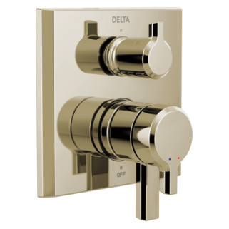 Delta Pivotal: 17 Series Integrated Diverter Trim - 3 Function Diverter