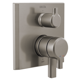 Delta Pivotal: 17 Series Integrated Diverter Trim - 3 Function Diverter