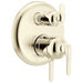 Delta Bonacci T27945 17 Series 6-Setting Integrated Diverter Trim - Lumicoat Polished Nickel