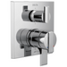 Angular Modern Monitor 17 Series Valve Trim with 6-Setting Integrated Diverter