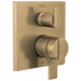 Delta Delta Ara: Angular Modern Monitor 17 Series Valve Trim with 6-Setting Integrated Diverter