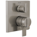 Angular Modern Monitor 17 Series Valve Trim with 6-Setting Integrated Diverter