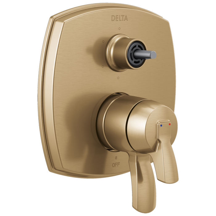 Delta Stryke T27976 17 Series Integrated Diverter Trim with Six Function Diverter Less Diverter Handle