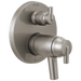 Delta T27T859 Trinsic Contemporary Two Handle Tempassure 17T Series Valve Trim with 3-Setting Integrated Diverter