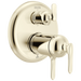 Delta Bonacci T27T945 17T Series 6-Setting Integrated Diverter Trim - Lumicoat Polished Nickel