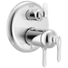 Delta Bonacci T27T945 17T Series 6-Setting Integrated Diverter Trim - Lumicoat Chrome
