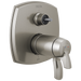 Delta T27T976-LHP Stryke 17 Thermostatic Integrated Diverter Trim with Six Function Diverter Less Diverter Handle