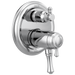 Delta T27T997 Cassidy Traditional 2-handle Tempassure 17T Series Valve Trim with 6-Setting Integrated Diverter