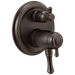 Delta T27T997 Cassidy Traditional 2-handle Tempassure 17T Series Valve Trim with 6-Setting Integrated Diverter