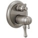 Delta T27T997 Cassidy Traditional 2-handle Tempassure 17T Series Valve Trim with 6-Setting Integrated Diverter