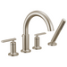 Delta Altado T4742 Roman Tub Trim with Hand Shower - Stainless