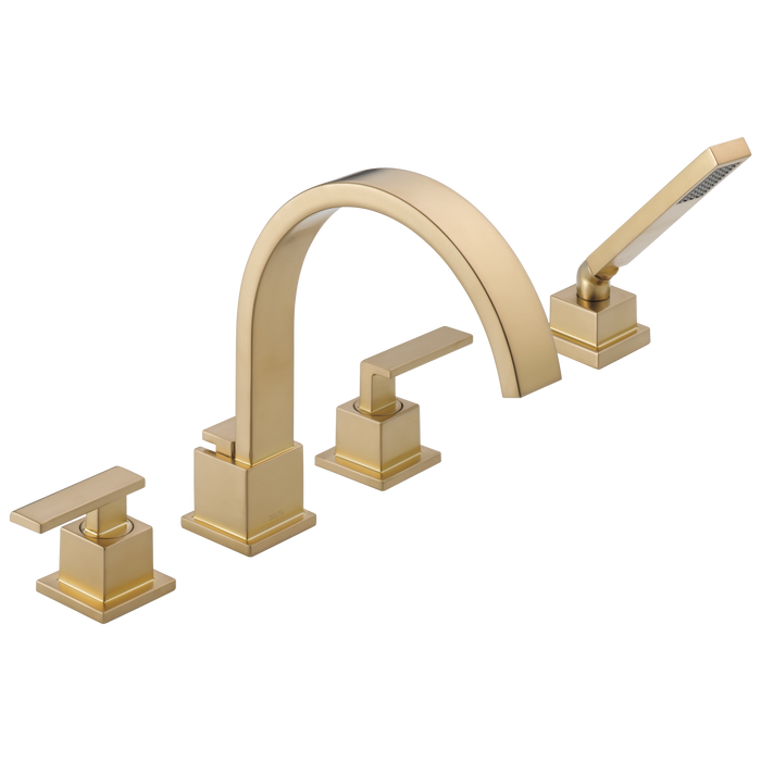 Delta T4753 Vero Roman Tub Trim with Hand Shower