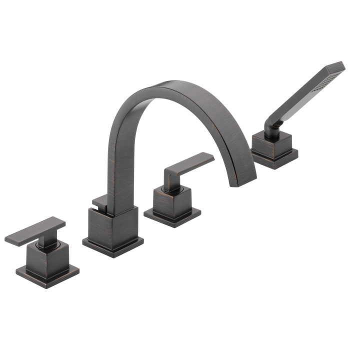 Delta T4753 Vero Roman Tub Trim with Hand Shower
